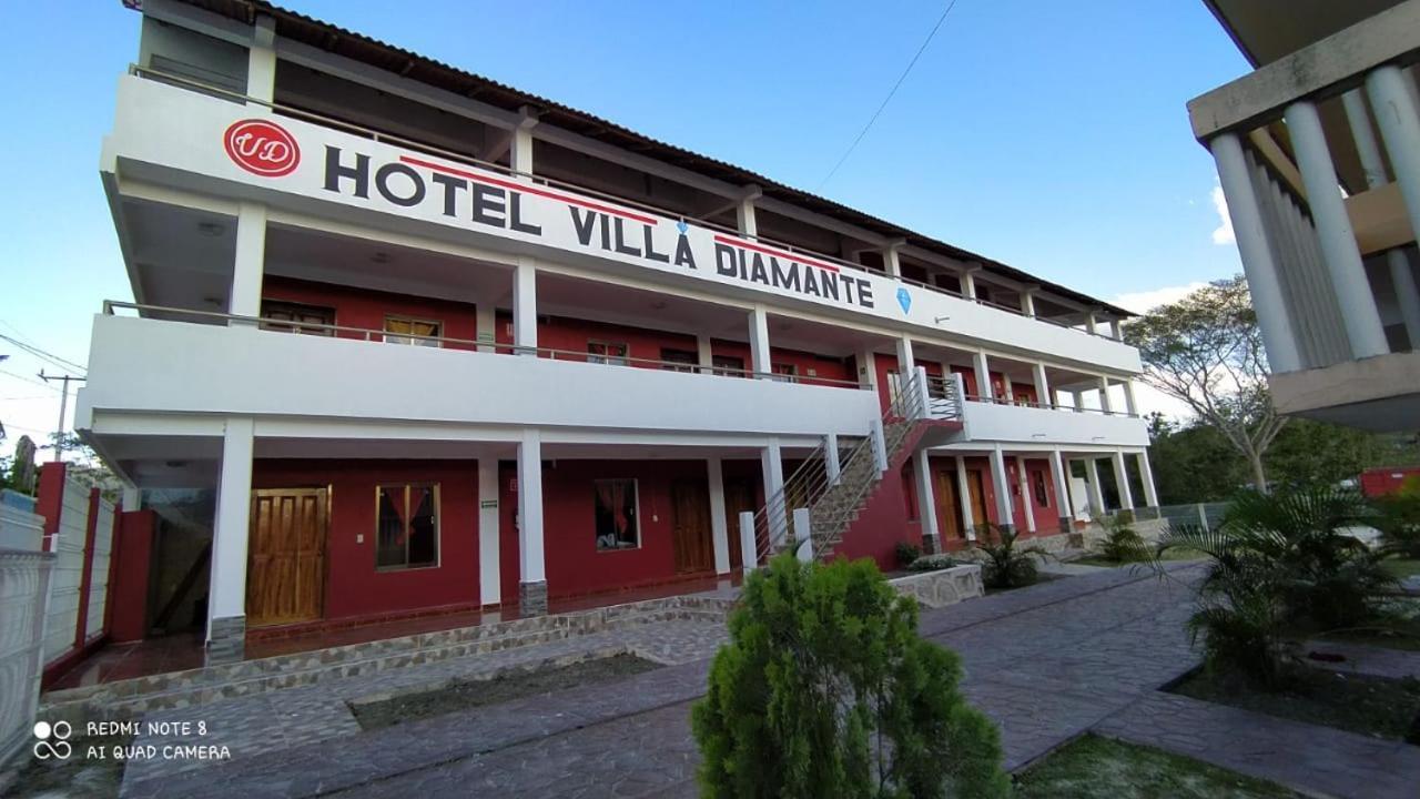 Hotel Villa Diamante Xpujil Exteriör bild